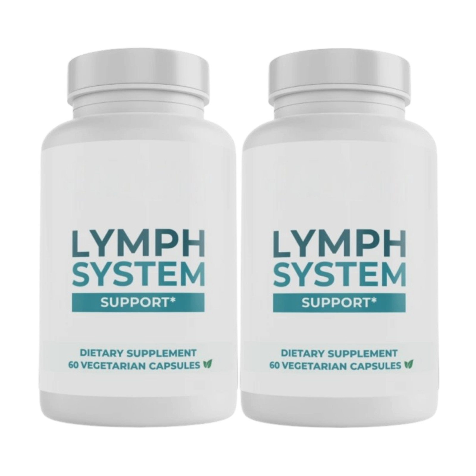 2-Pack Lymph System Support Capsules, Supports Healthy Lymph Support-120 Capsule