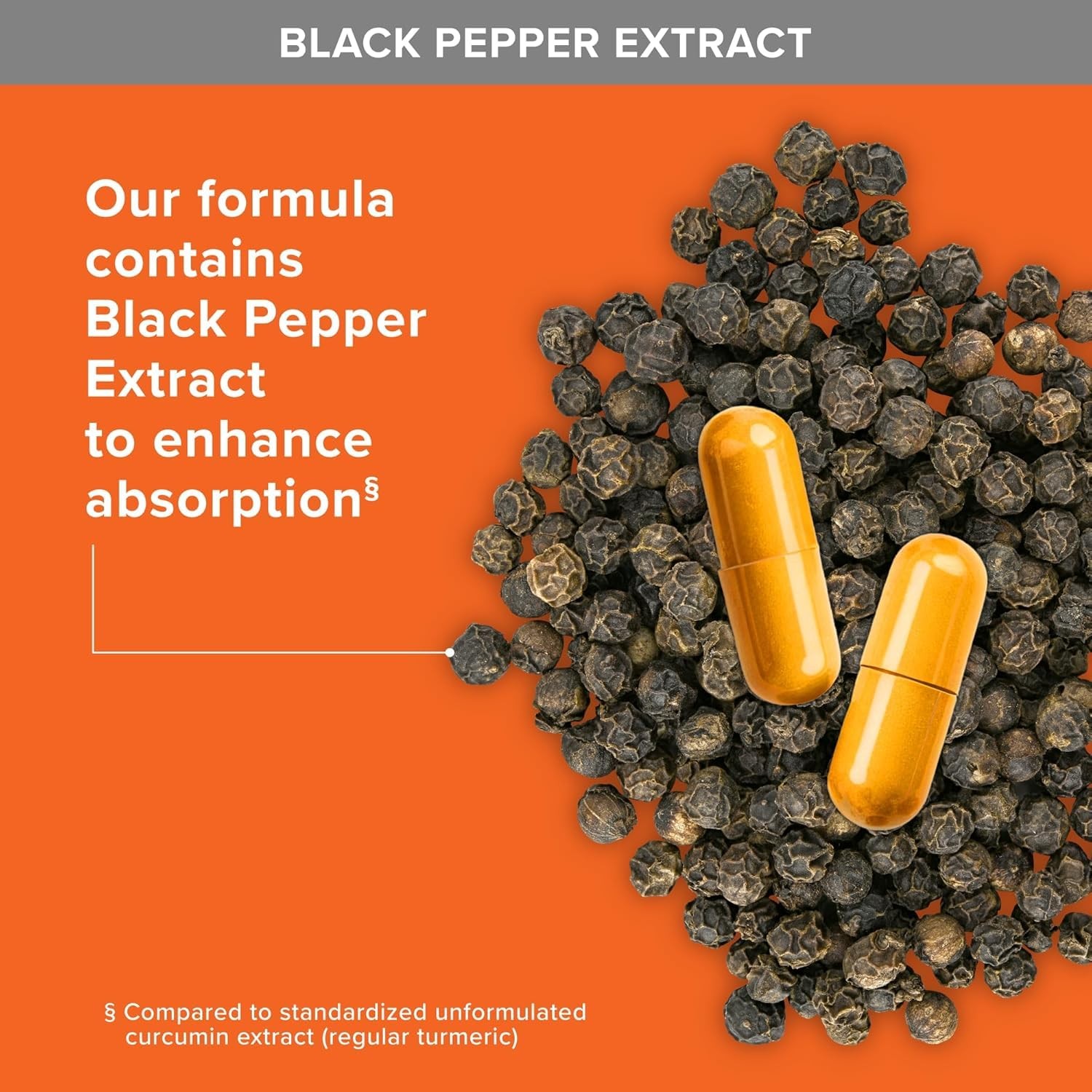 Turmeric Curcumin Supplement 2400mg Turmeric Extract Black Pepper Ginger