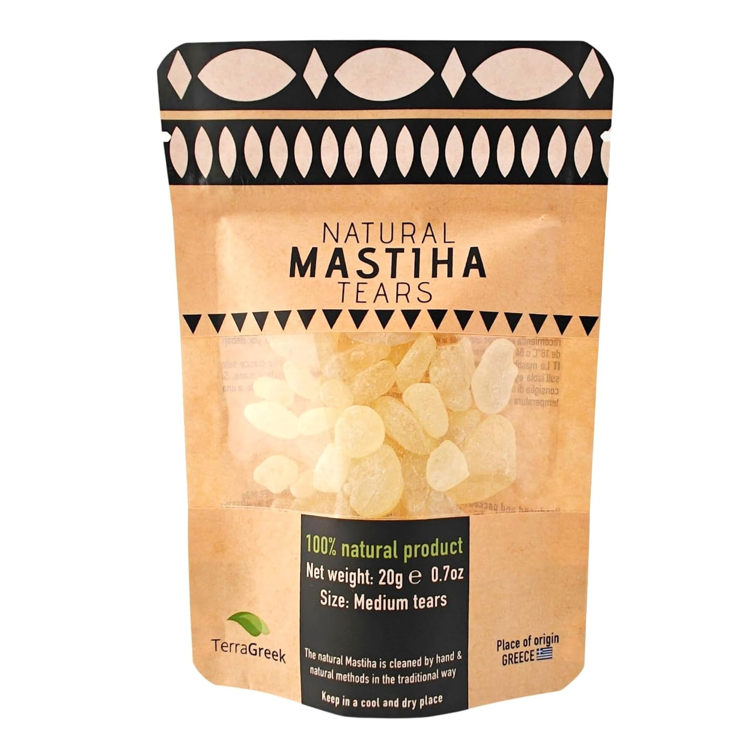 Chios Mastiha Tears Gum Greek 100% Natural Mastic Packs from Mastic Growers