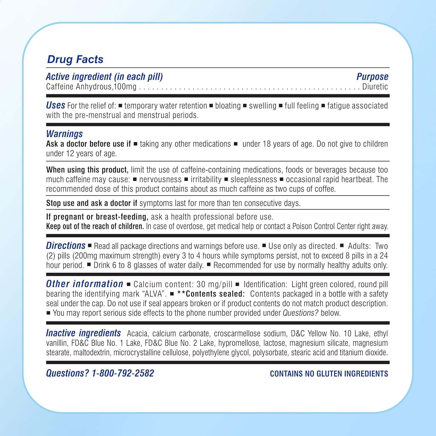 Trusted Ultra Water Pills – 80 Count – Safe & Effective for Puffiness & Fatigue