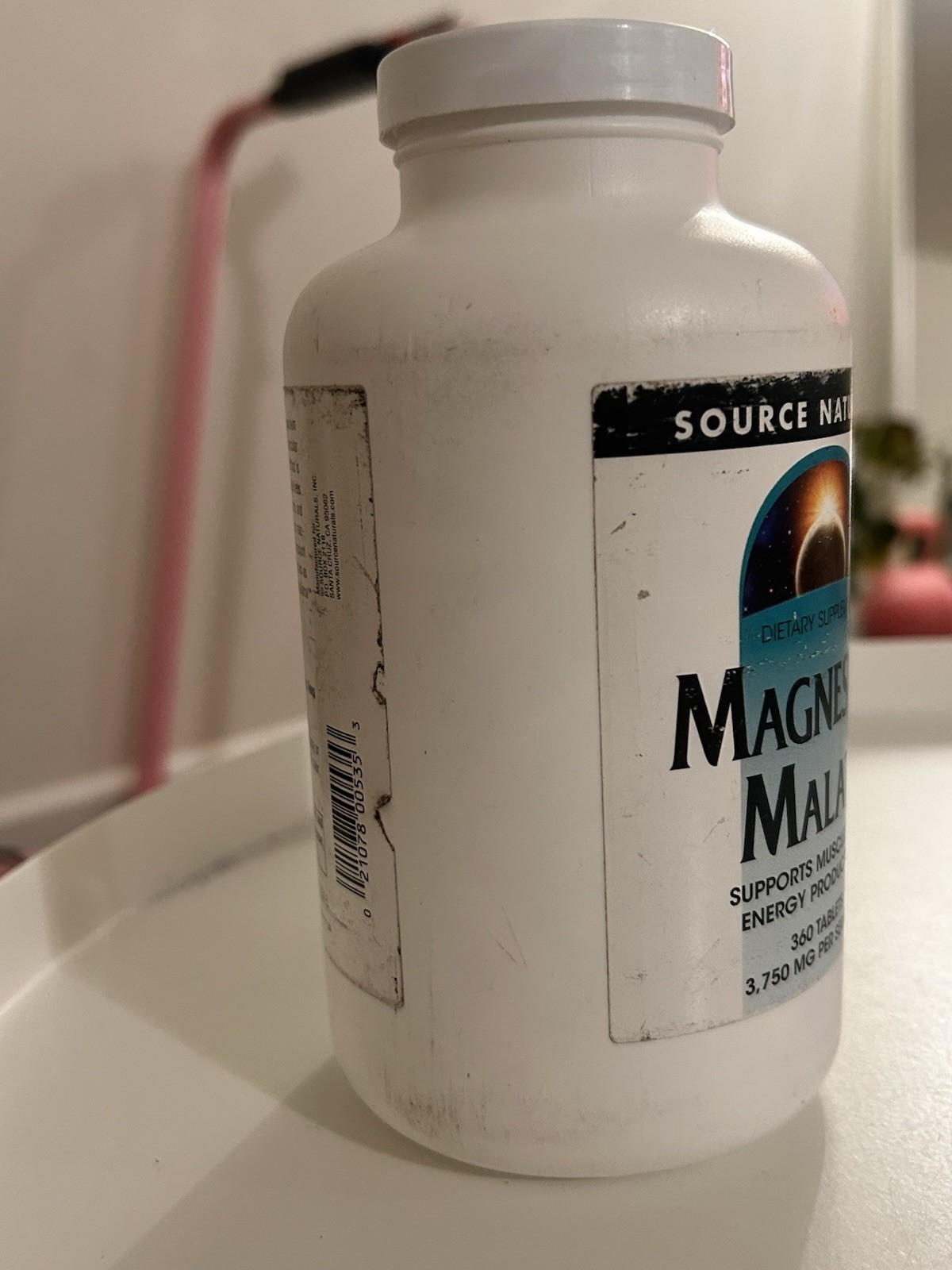 Source Naturals Magnesium Malate 360 Tablets – Muscle & Energy Support
