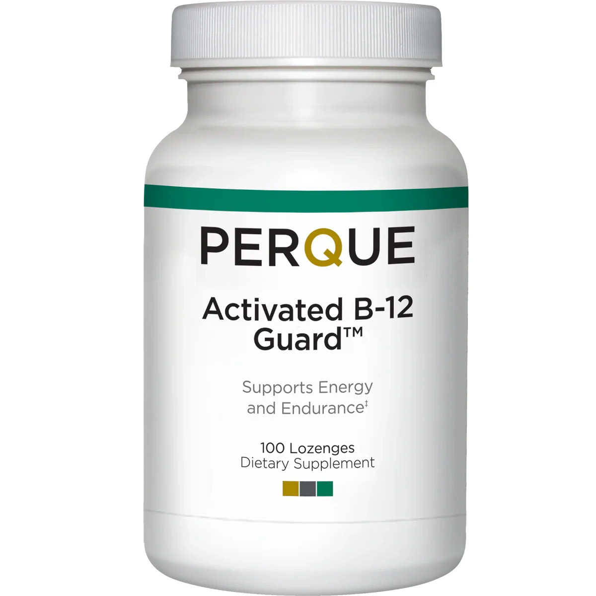 Perque Activated B-12 Guard – 100 Lozenges (EXP 10/2026)