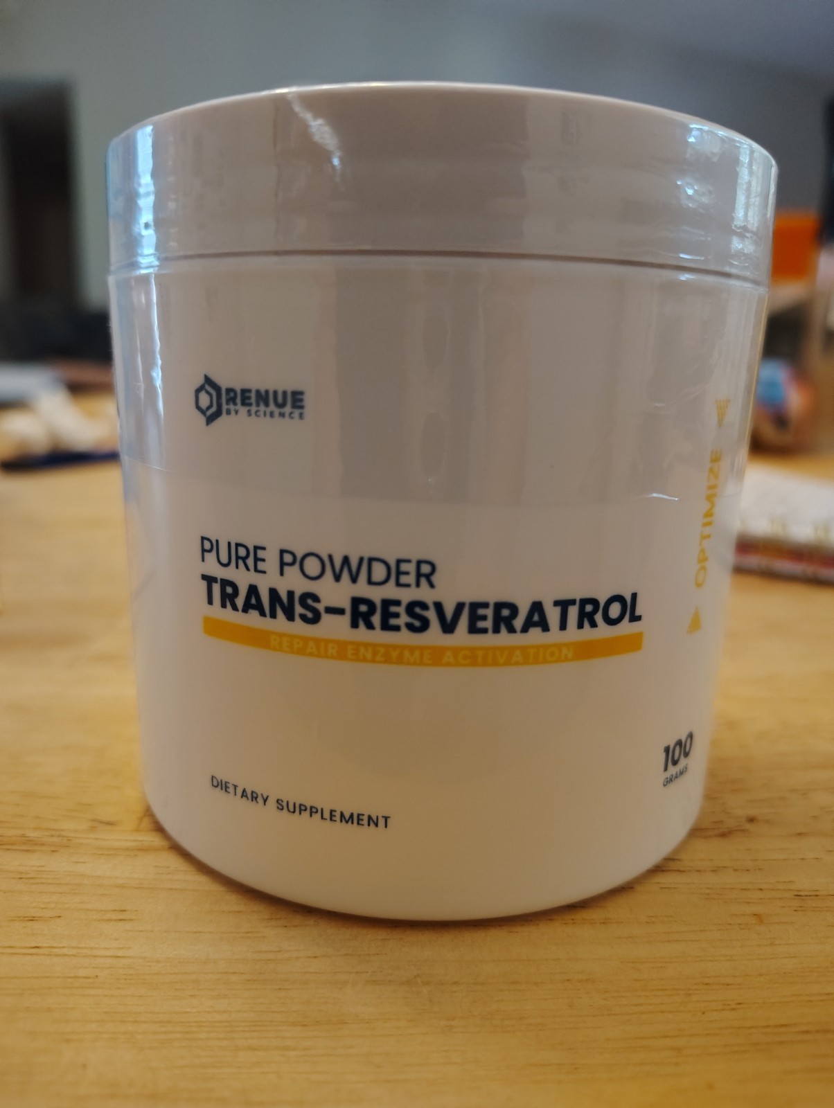 Renue By Science Resveratrol | High Strength Resveratrol Supplement | 100g Trans