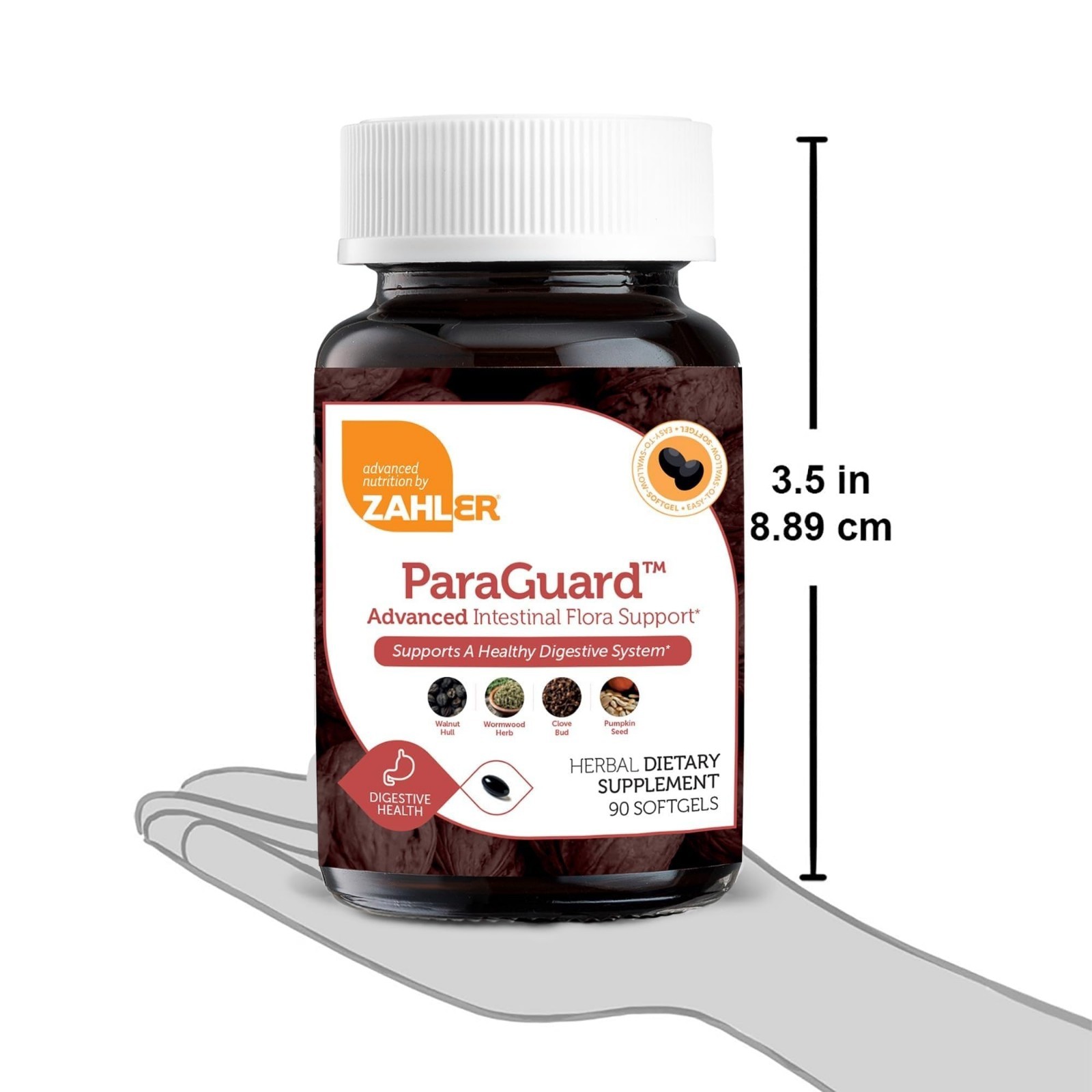 Intestinal Health Support Softgels – Wormwood & Clove for Digestive Balance – 90
