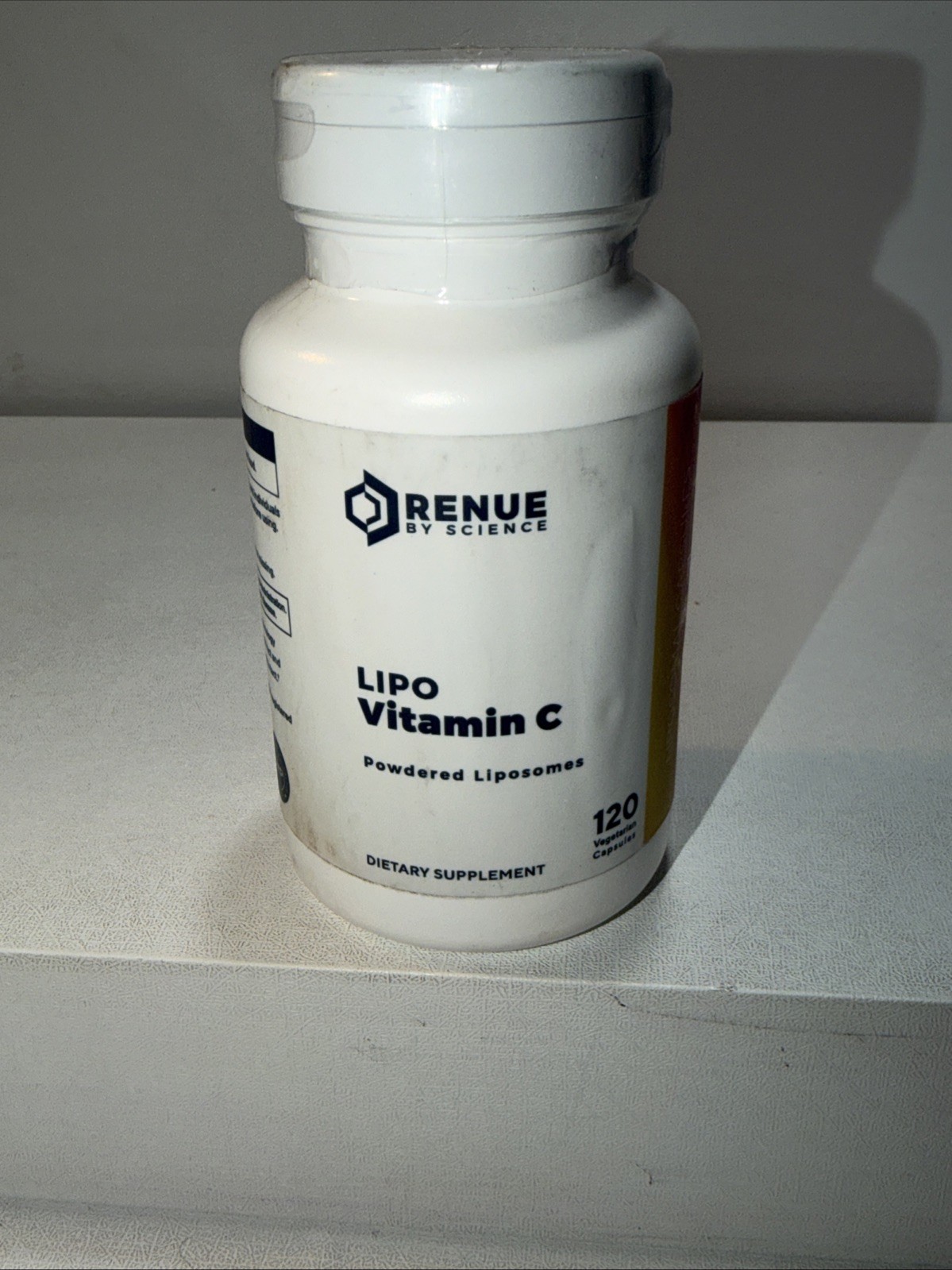 Renue By Science LIPO Vitamin C Liposomal 120 Vegetarian Capsules New & Sealed