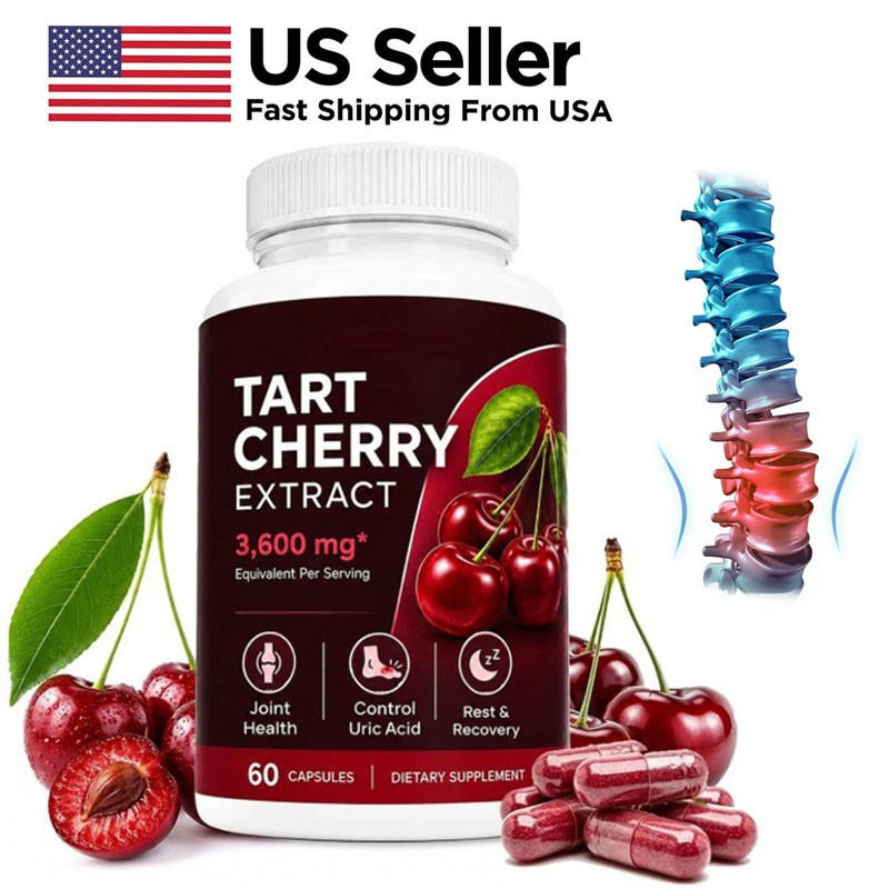 Good Grove Tart Cherry Extract,Goodgrove Tart Cherry Cold Extracted,60 Capsules