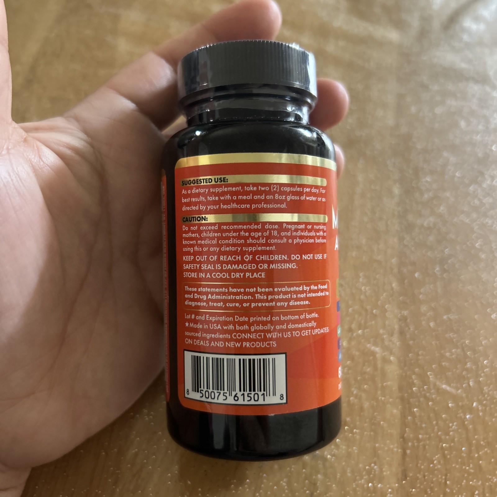 Parrox Metaboost Booster Supplement 20-in-1 Plant-Based Formula Exp 06/2028