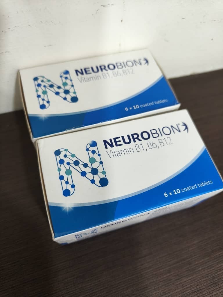 Neurobion B1 B6 B12 Nerve Support Tablets (60 x 2) Helps in Numbness & Tingling