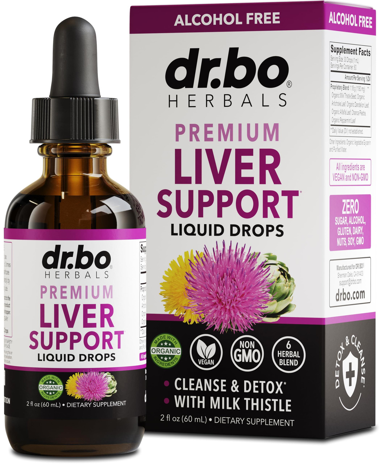 Liver Cleanse Detox & Repair Organic – Natural 2 Fl Oz (Pack of 1)