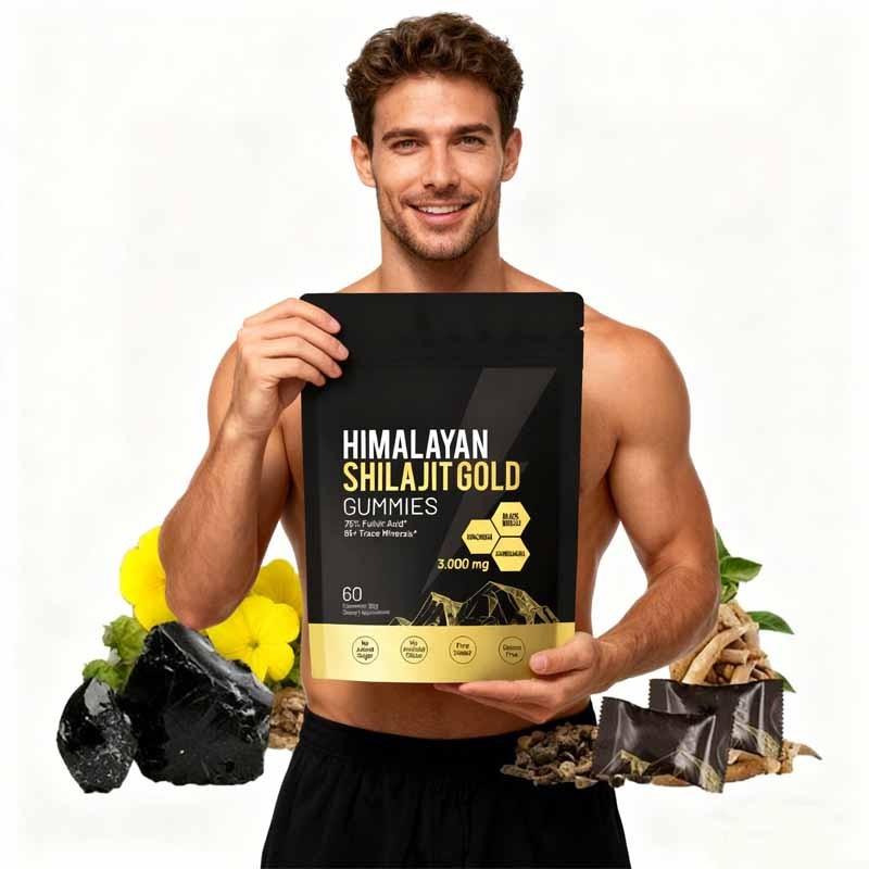 Gummies, Supplement, Micronutrient Shilajit Premium Himalayan New Shilajit 60