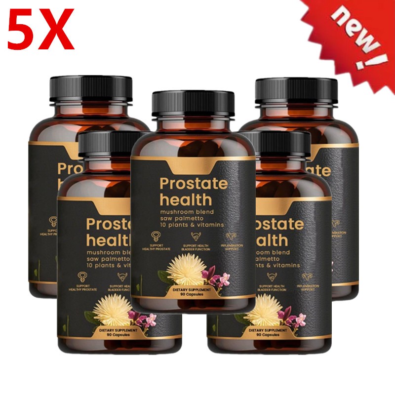 1-5X Prostate Health Softgels Support For Men Wellness Health Natural Care