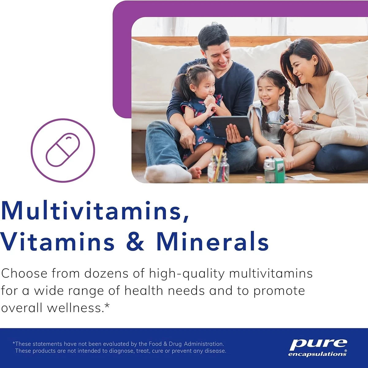 Pure Encapsulations Magnesium Citrate 150 mg – 180 Capsules Bone & Heart Support