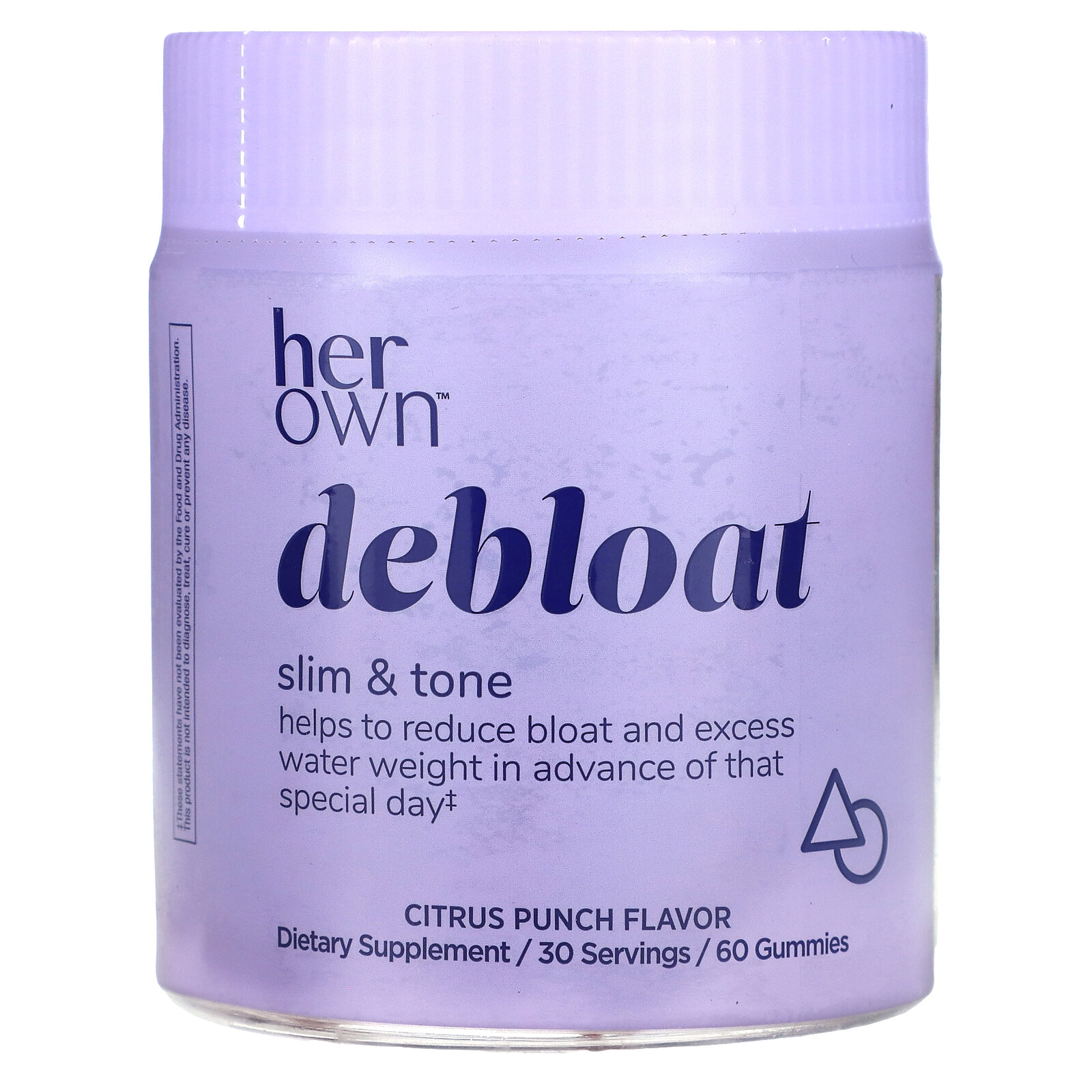Debloat Gummies, Citrus Punch, 60 Gummies