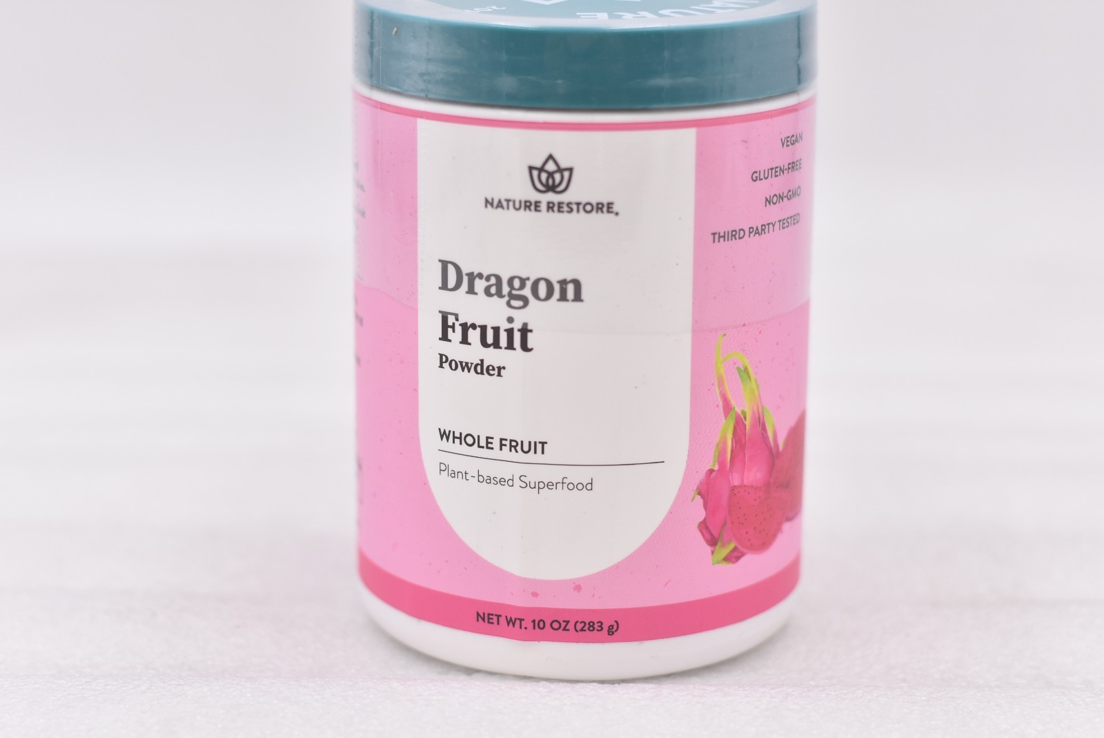 Nature Restore Pink Pitaya Powder (Dragonfruit) Powder, 10 Ounces EXP 06/2028