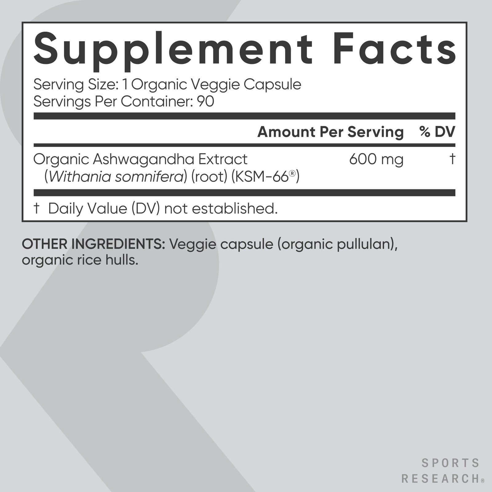 Ashwagandha 500mg