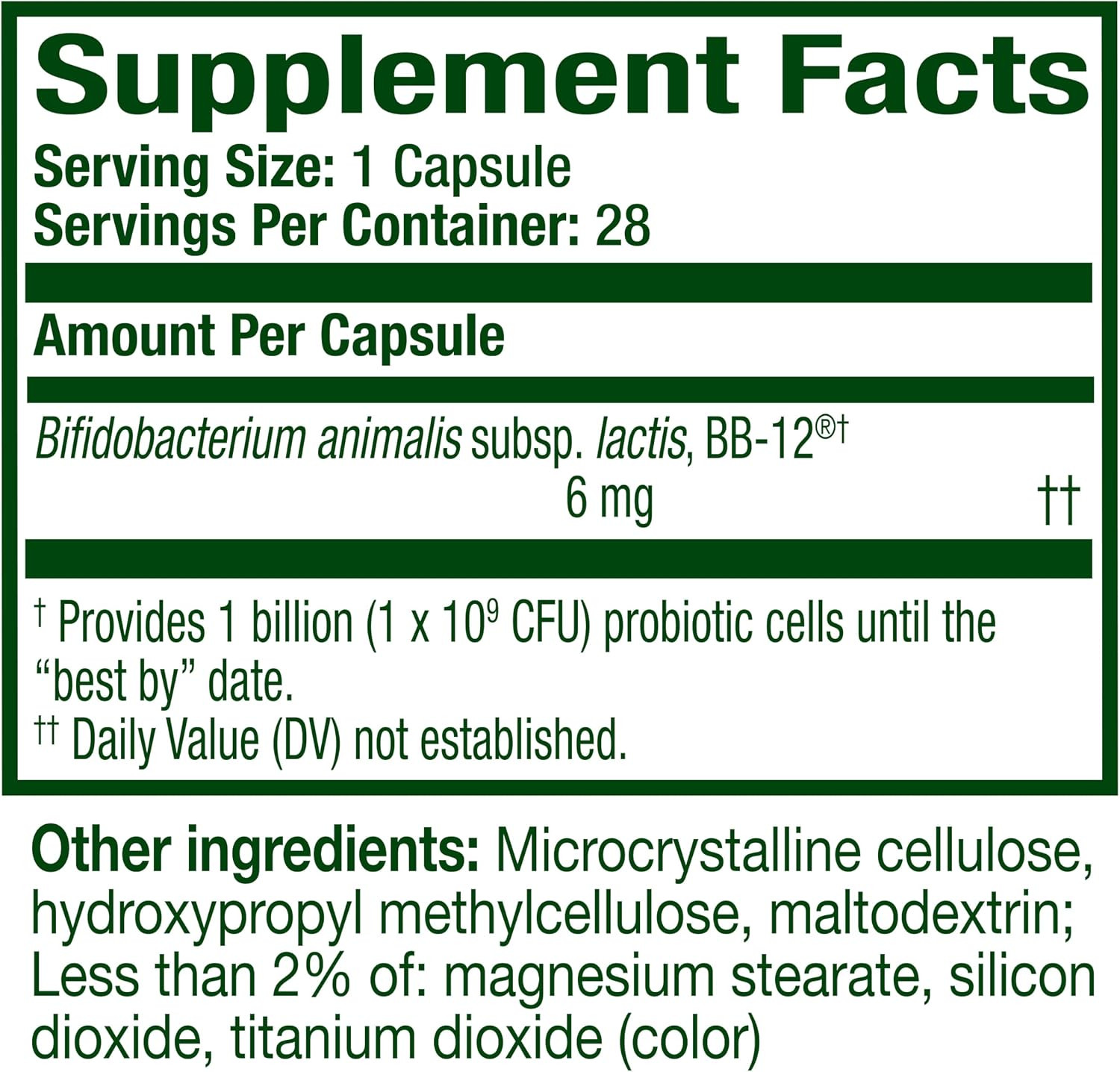 Align Probiotic Gut Health + Immune Support 28 Capsules New