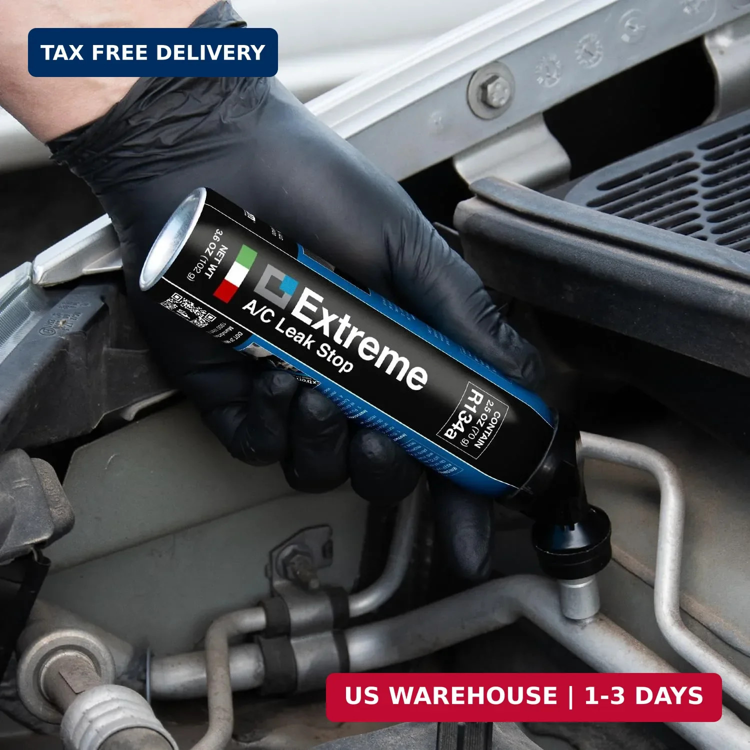 ERRECOM Extreme A/C Leak Stop for Vehicle Systems | 3.6 OZ EXTREME