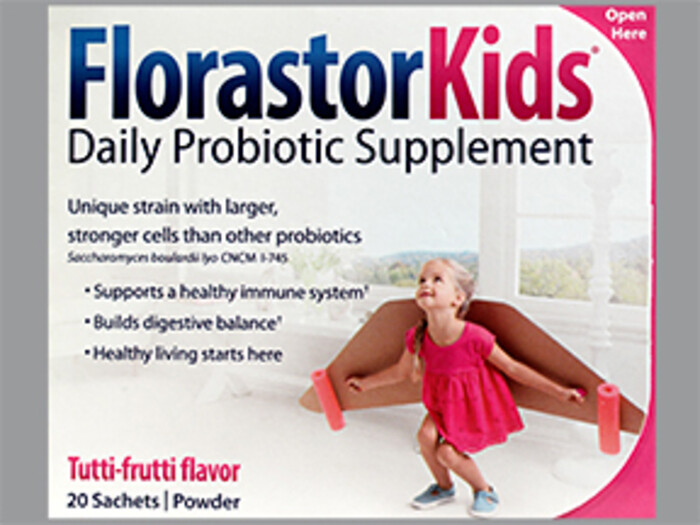Florastor Kids Dual Action Probiotic Easy-to-Mix Powder 20 EA