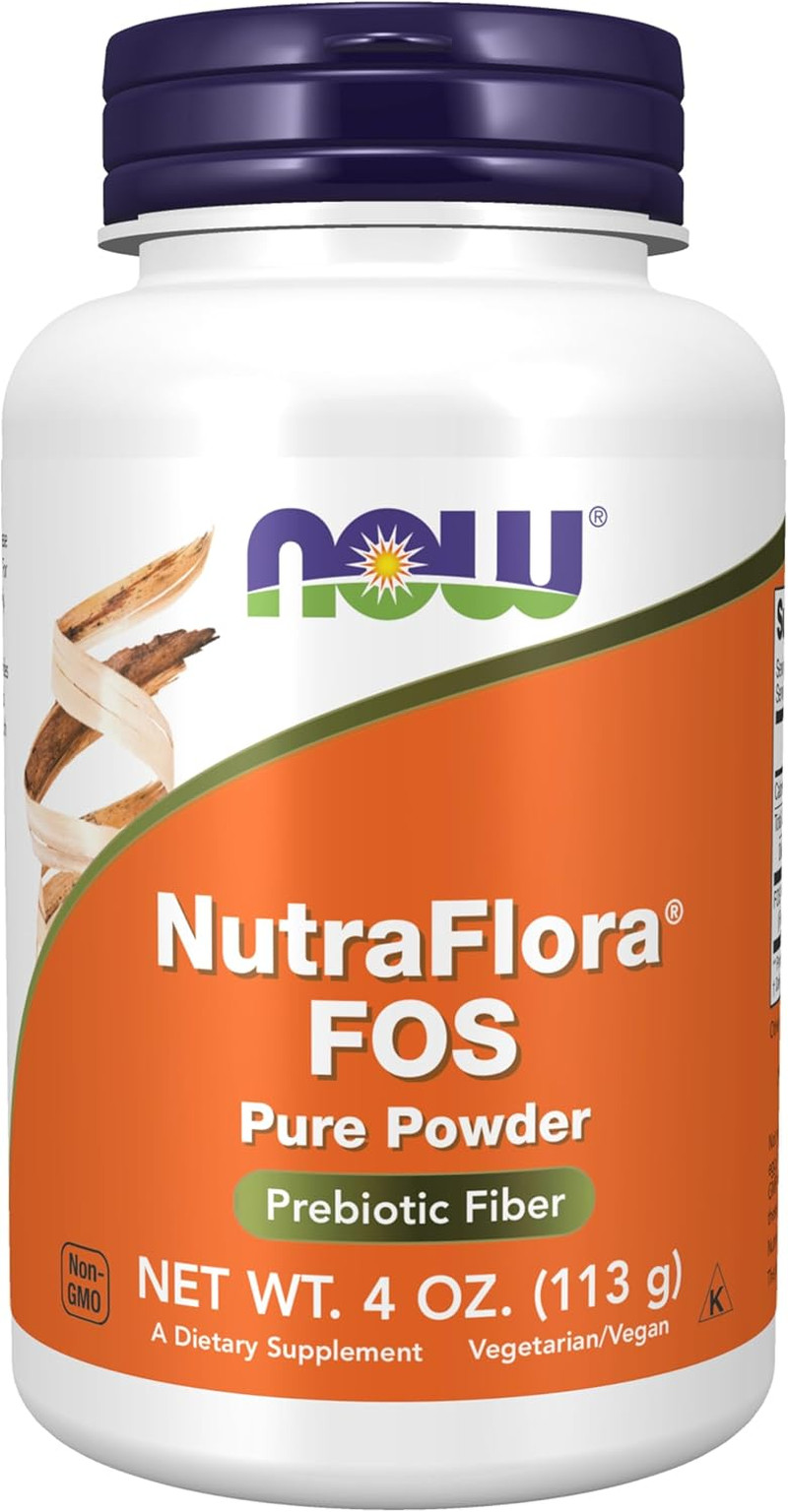 Supplements, Nutraflora FOS (Fructooligosaccharides) Pure Powder, Prebiotic F…