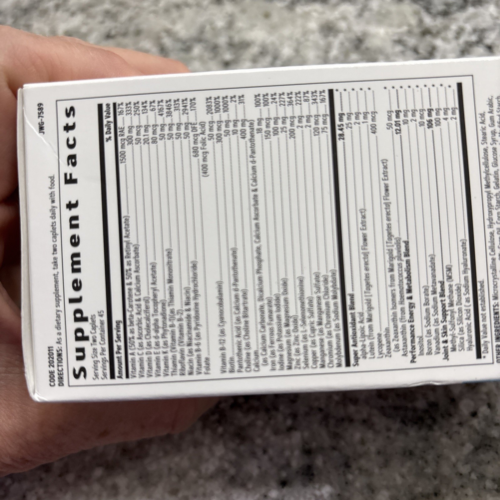 2 New GNC Women’s Multivitamin Active – 90 Caplets Each Box Exp. 10/2025