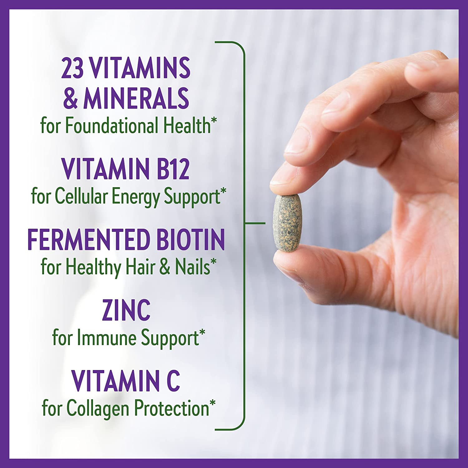 Women’s Multivitamin for Immune, Beauty + Energy Support with 20+ Nutrients