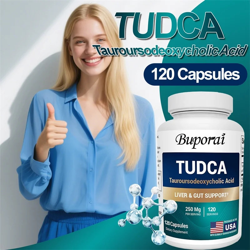 TUDCA 120pcs, Support Digestive Health, Liver Detoxification and Cleansing