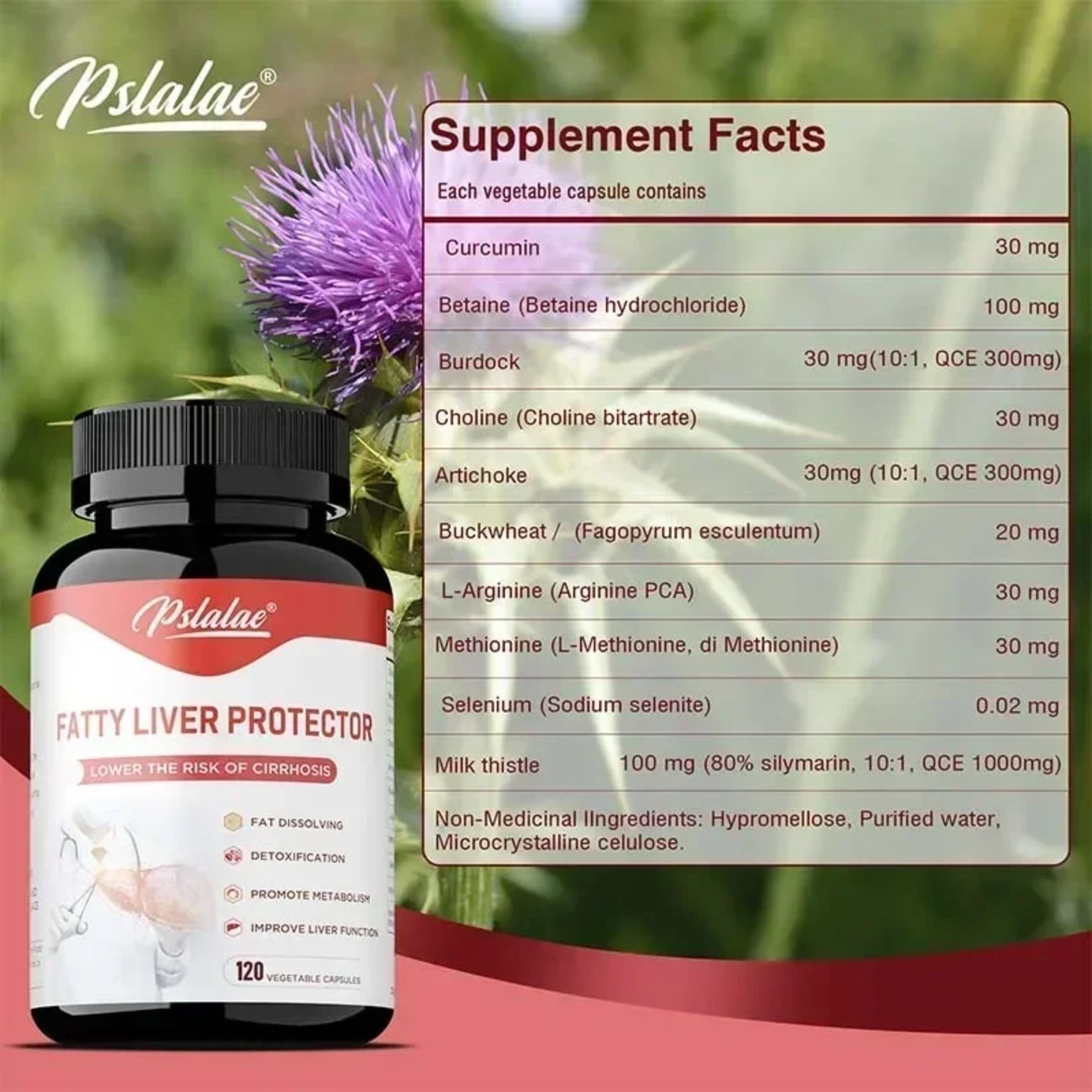 Fatty Liver Protector 120pcs – Liver Cleansing, Supports Skin and Liver Health