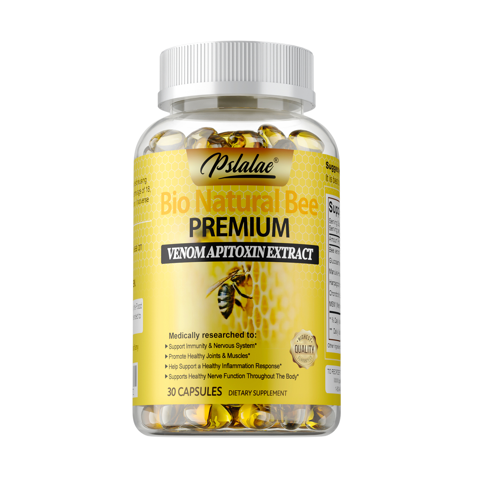 Bio Natural Bee – Glucosamine, Chondroitin, MSM, Joint Support, Pain Relief