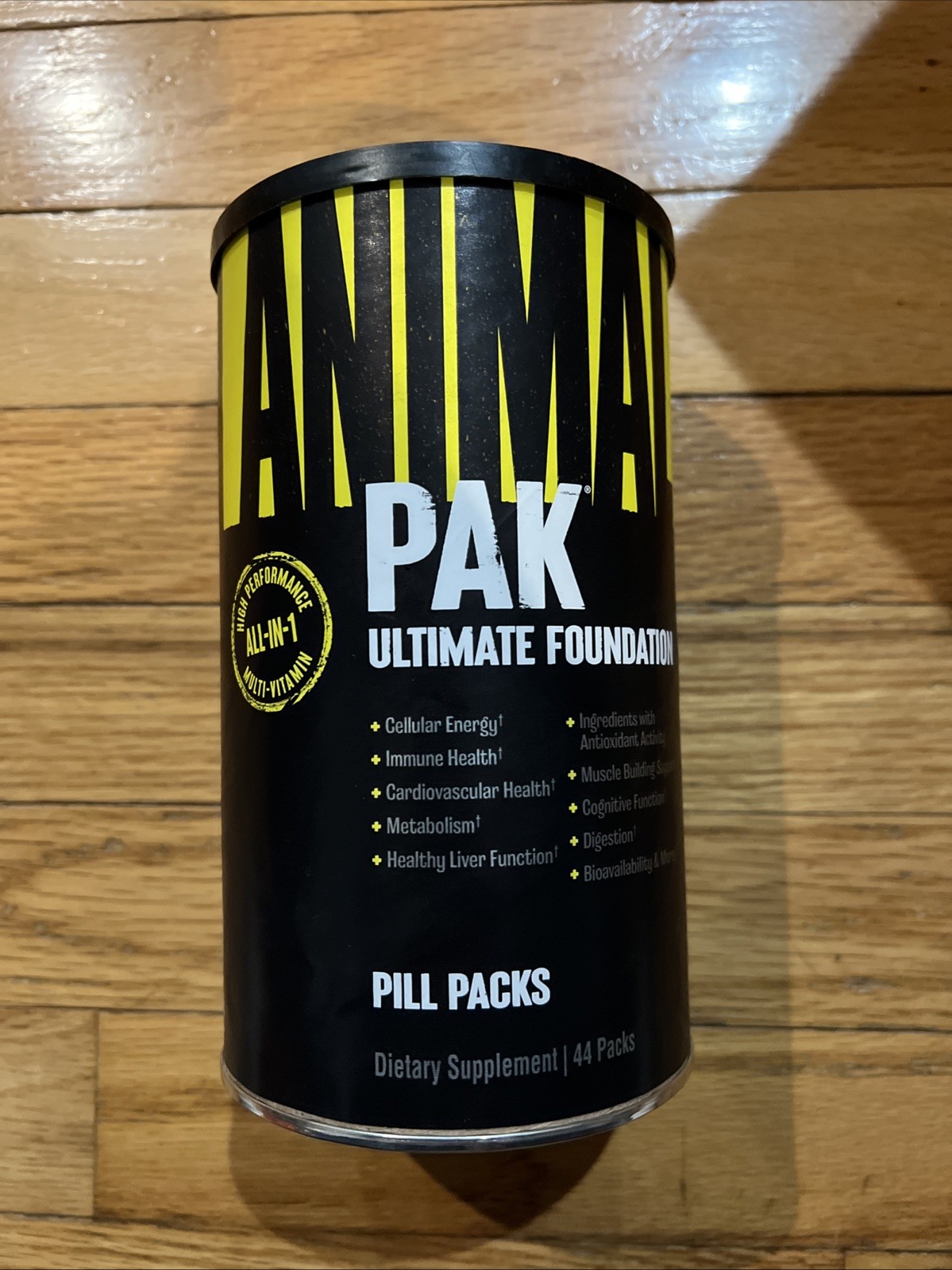 ANIMAL PAK Ultimate Foundation 44 Packs Multivitamin UPDATED FORMULA Exp 9/2027