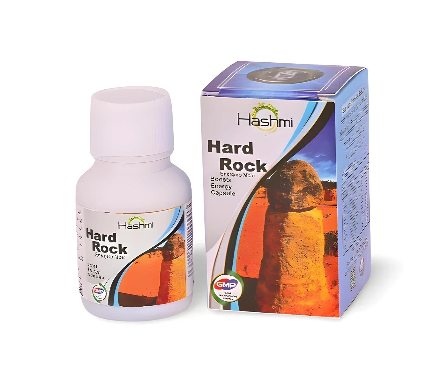 #Hard Rock Herbal Capsules for Men Daily Wellness & Vitality 100% Support XLL