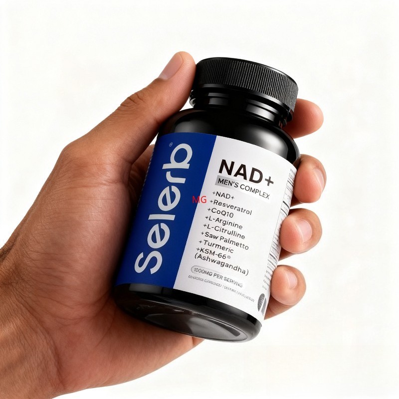 Health Supplement with Resveratrol CoQ10 Prostate 60Capsule Support Selerb Heart
