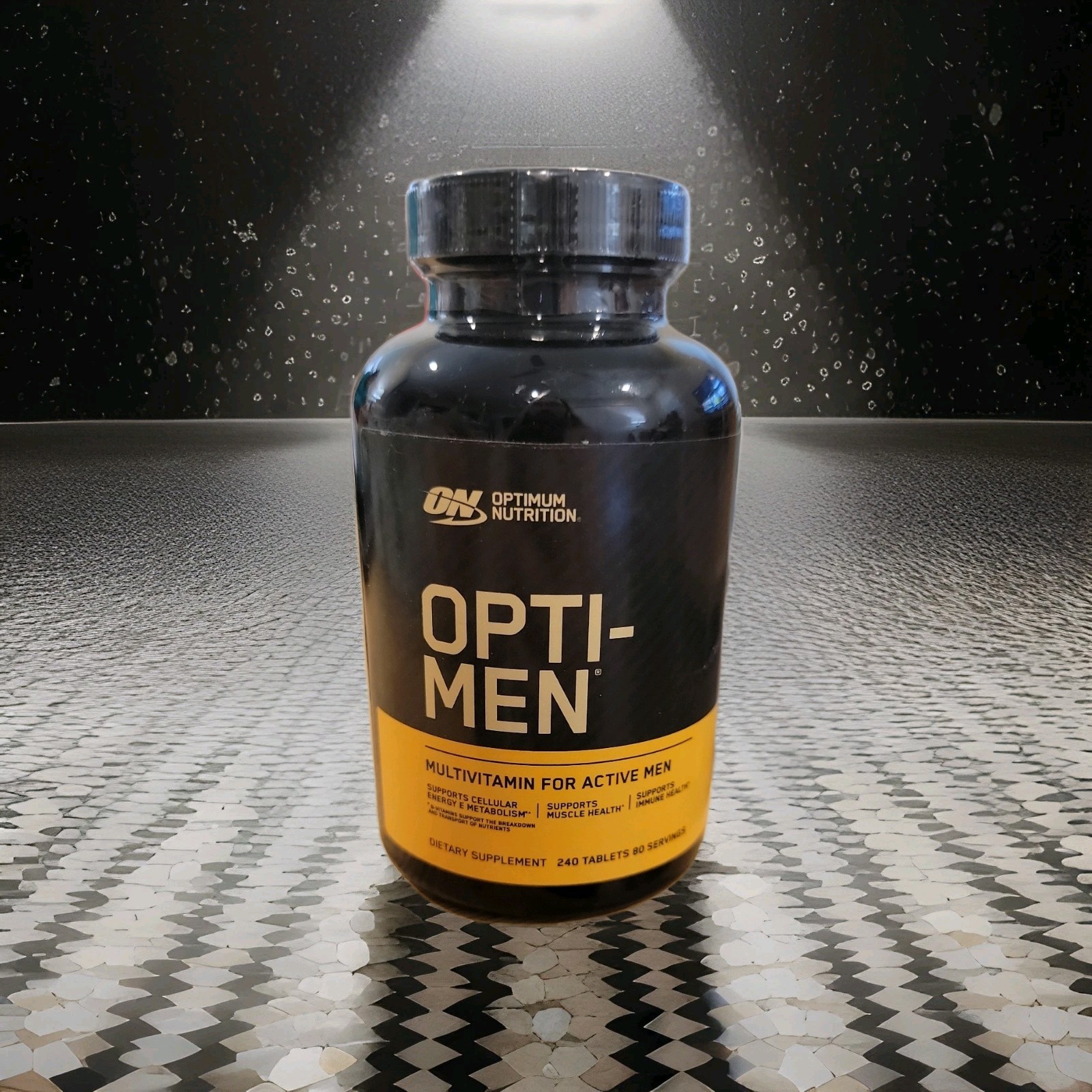 Optimum Nutrition Opti-men Daily Multivitamin Supplement – 240 Count