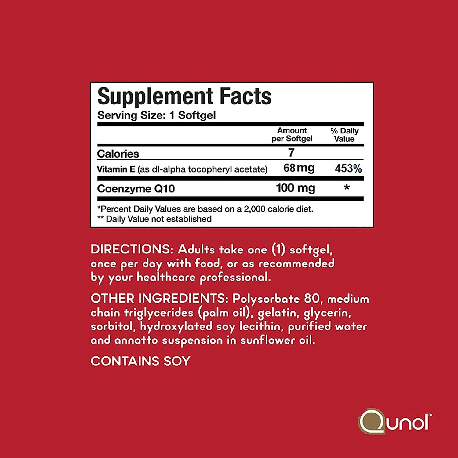 Qunol Ultra CoQ10 – 100 mg – 150 Softgels / NEW & SEALED / EXP 1/28