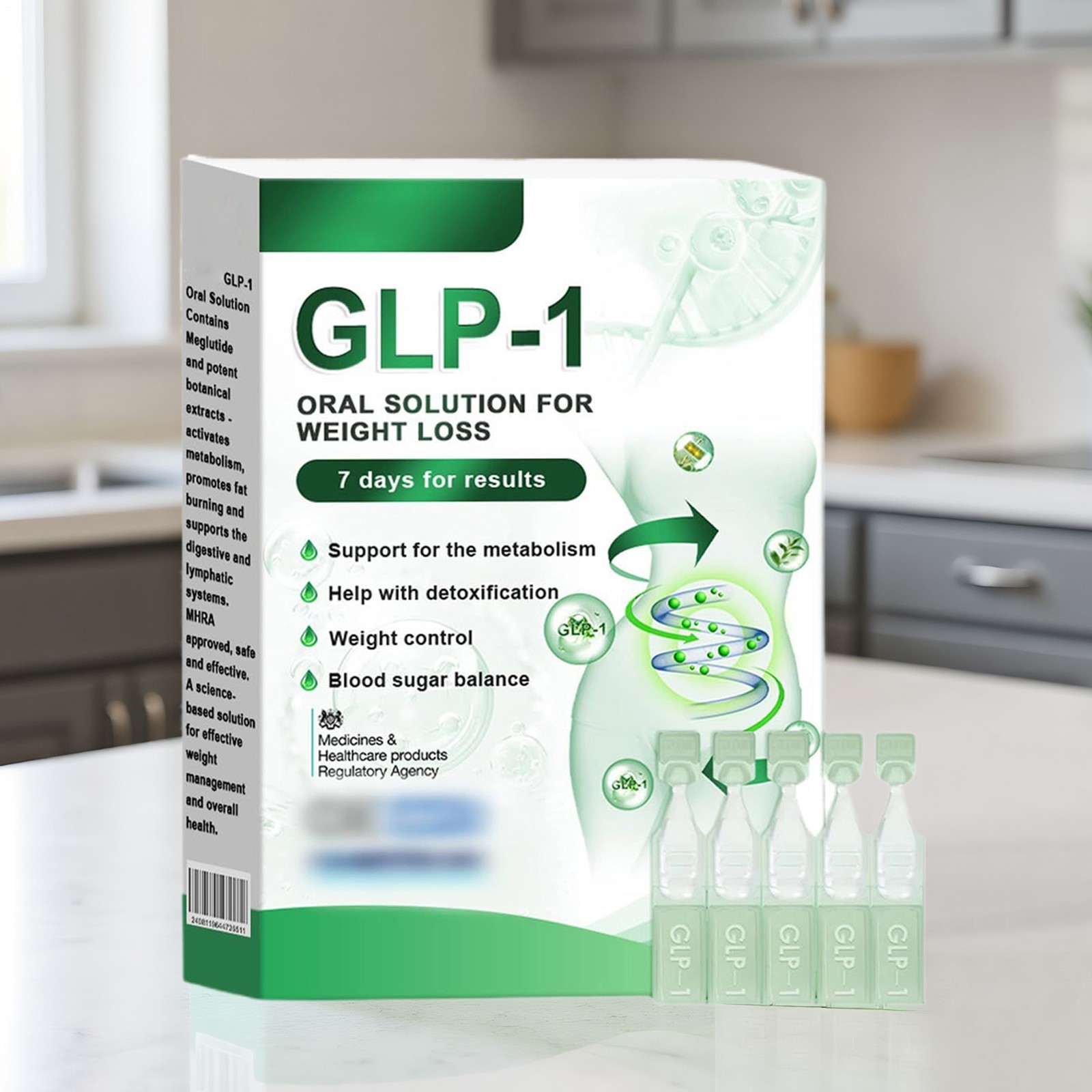 G L P -1 Diet Drops Health Drops Body Care Rapid-Absorbing Liquid For Morning