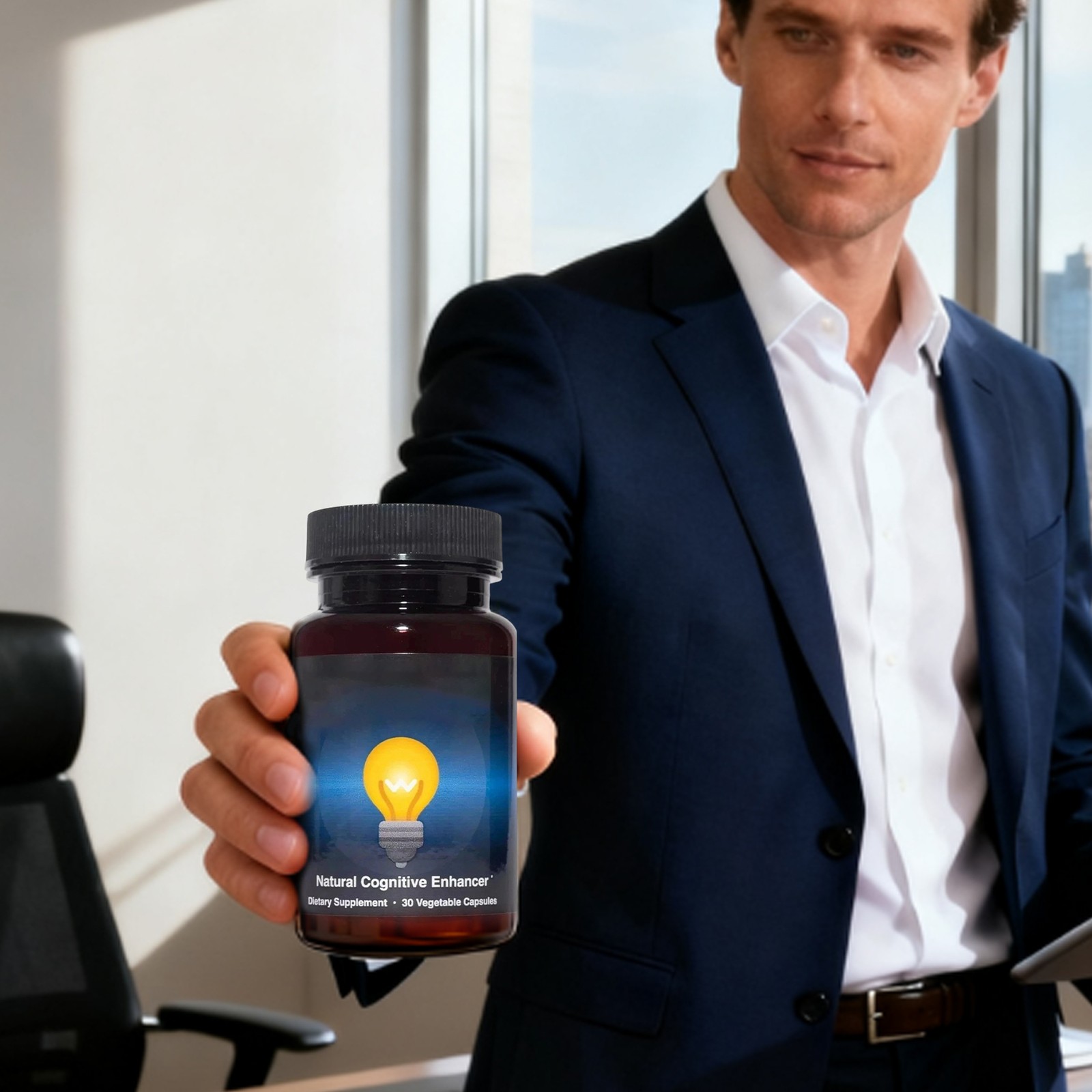 Capsules-Focus-Memory-Brain Cognitive RediMind Organic Enhancer 30 Health New