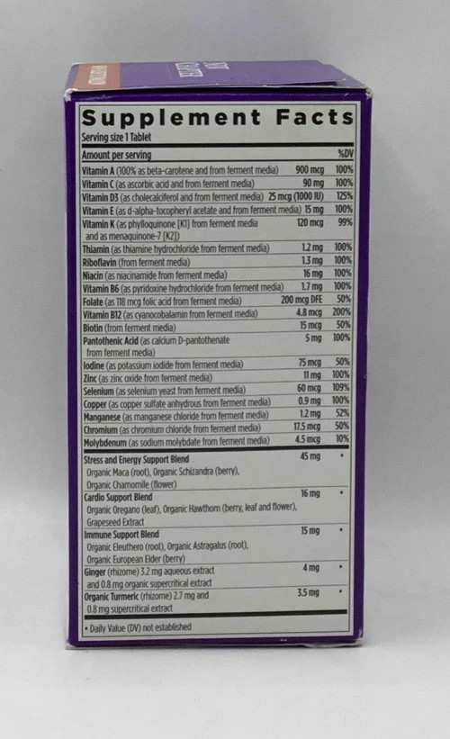 New Chapter Every Man’s One Daily Multivitamin Supplement 72CT “CHOOSE EXP DATE”
