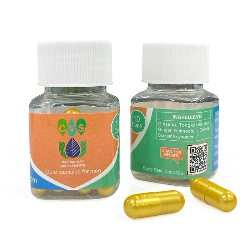 Gold Capsule for Men Awesome Strength & Stamina Pack of 1