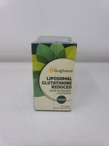 Guigmiens Liposomal Glutathione 2000 MG 60 Softgels 2ct Exp 1/10/2025