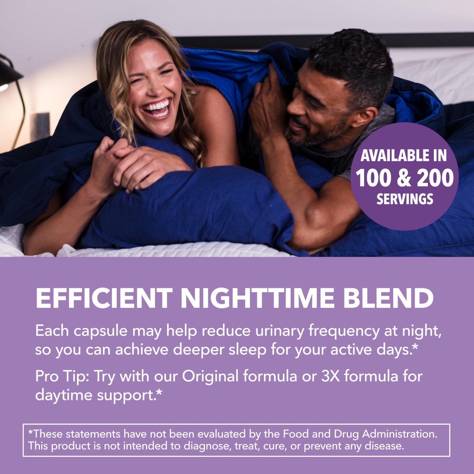 Saw Palmetto & Melatonin for Men – Nighttime Bladder Support, 100 Vegan Capsules