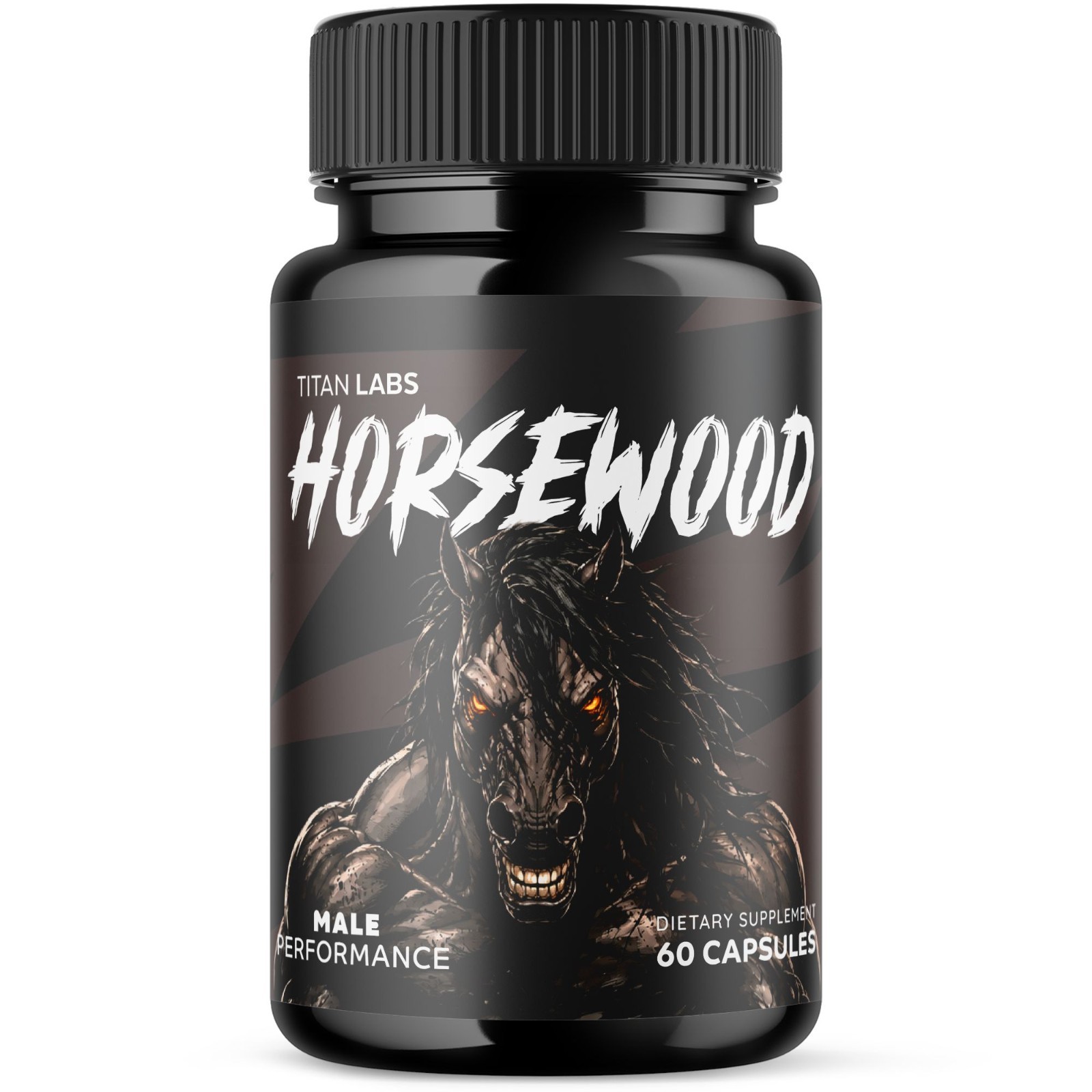 (1 Pack) Horsewood Advanced Male Health Support Formula Horse Wood 60 Capsules