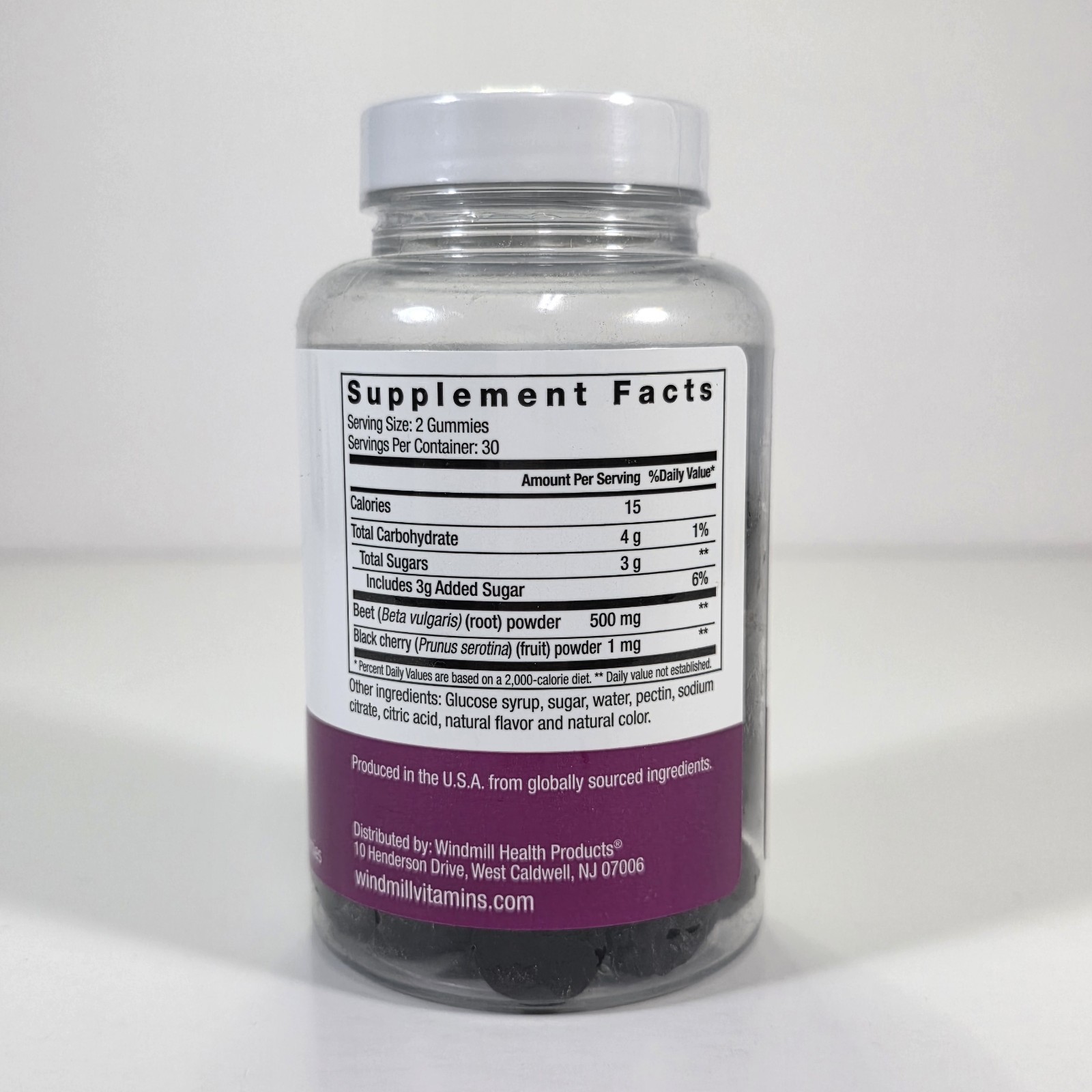 Wellness Garden Beet 60 Gummies Energy, Endurance & Circulation EXP 10/2025