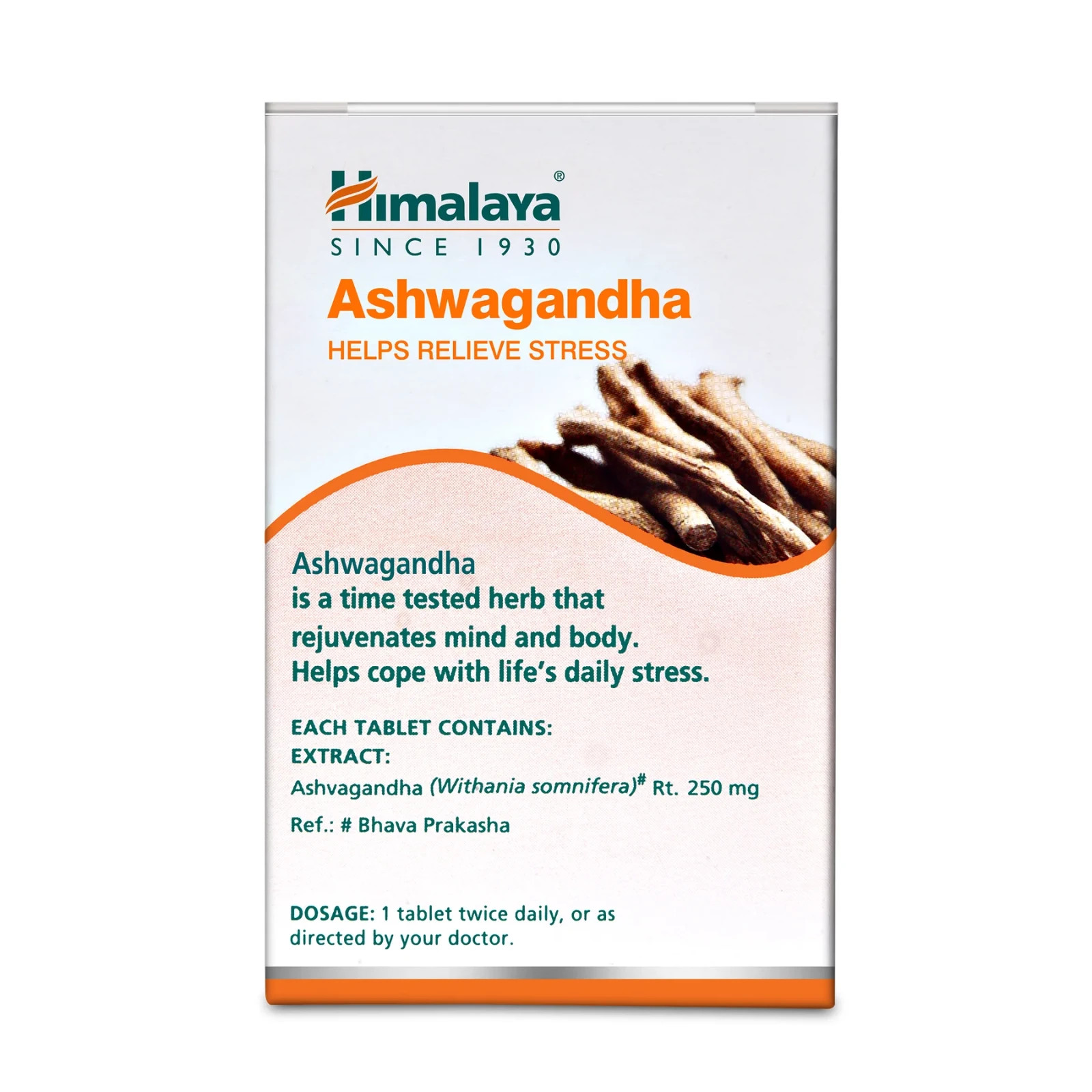 Himalaya Organic Ashwagandha 60 Tablets | KSM-66 Stress Relief Sleep Adaptogen