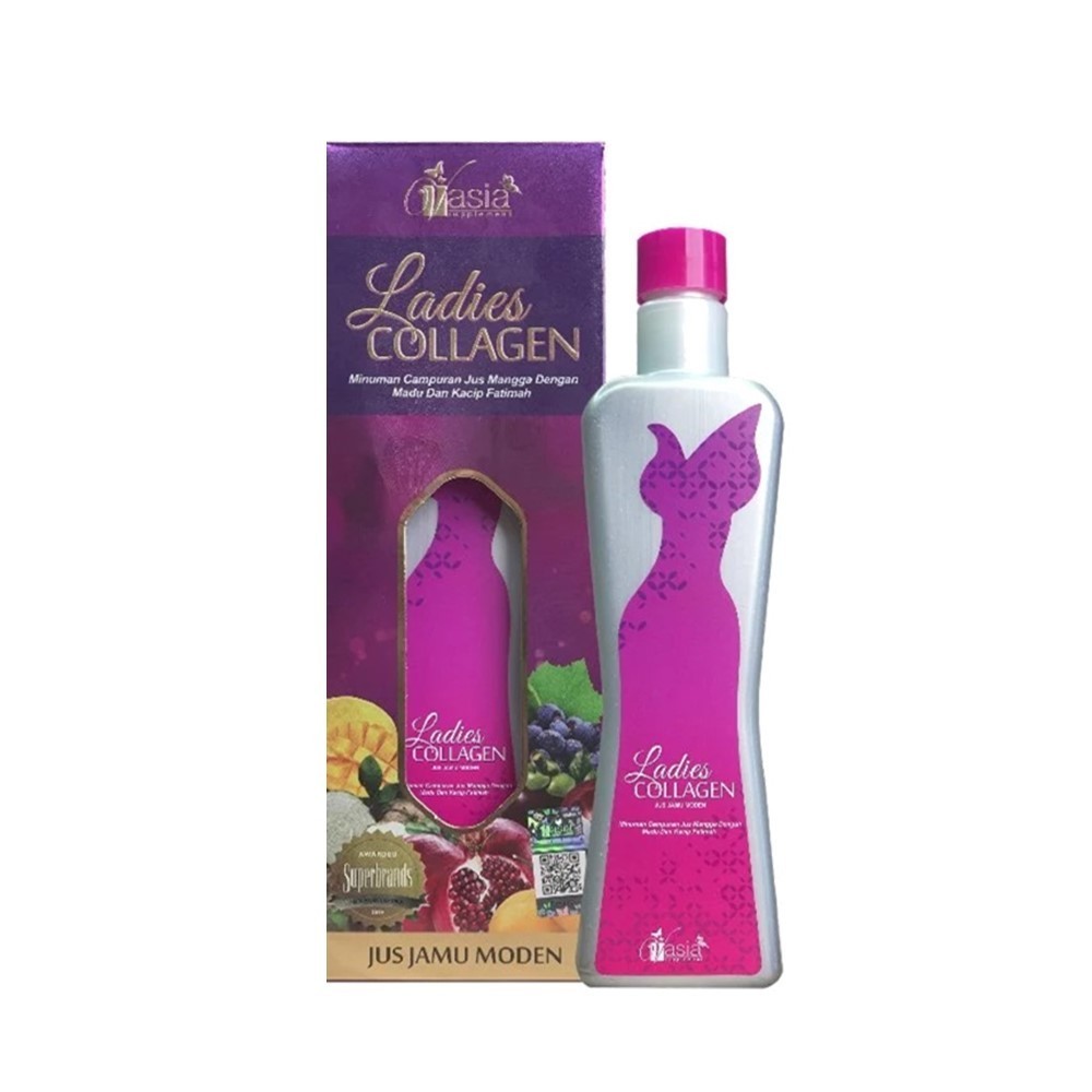 1-6x Ladies Collagen Drink for Women Jamu VAsia Replenish Collagen Anti Aging