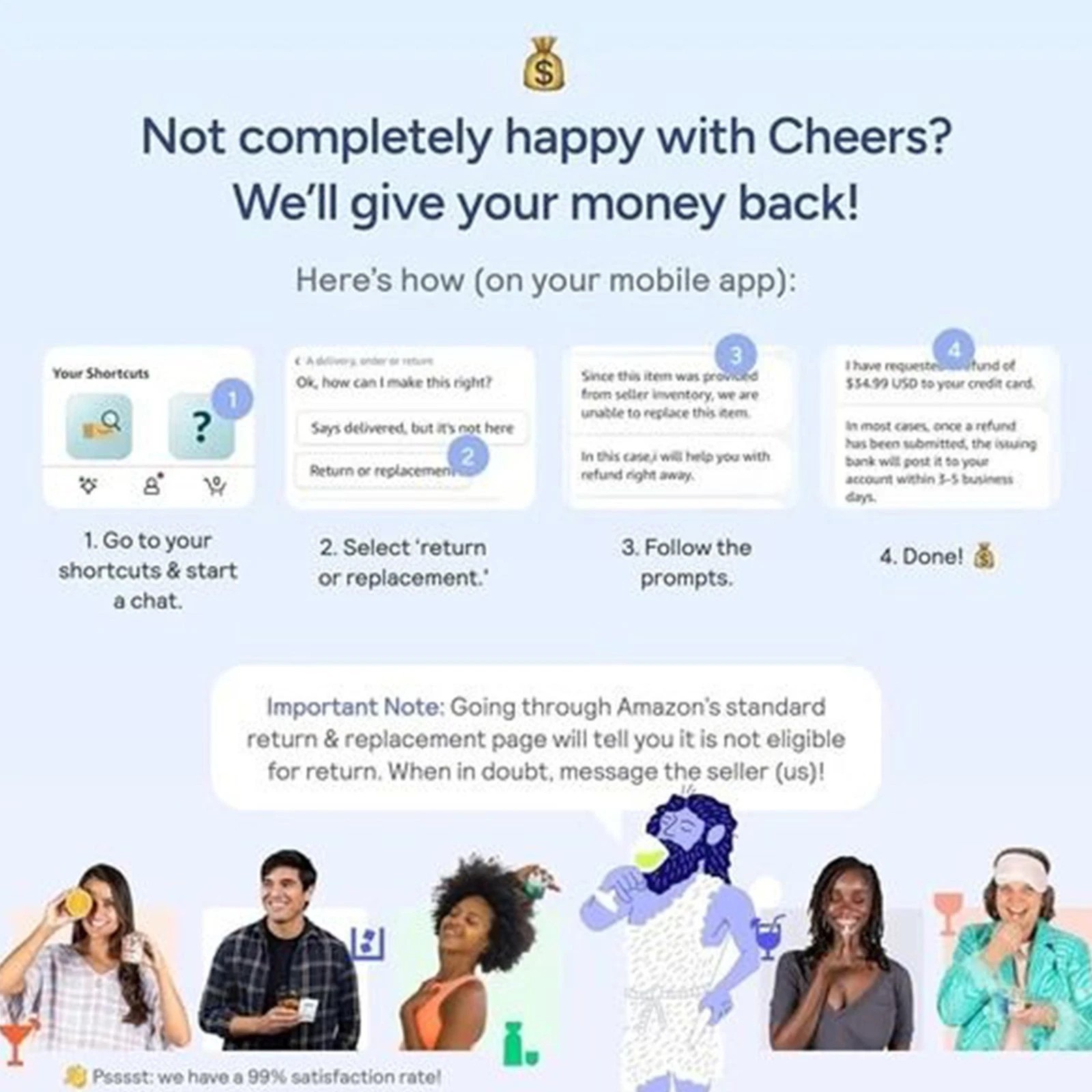 Cheers Restore Supplement w DHM + L-Cysteine After-alcohol Aid Support Your Live