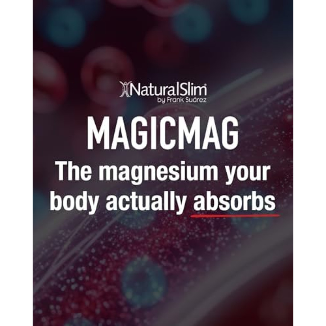 NaturalSlim MagicMag Magnesium Citrate Powder, Strawberry Lime, 8oz