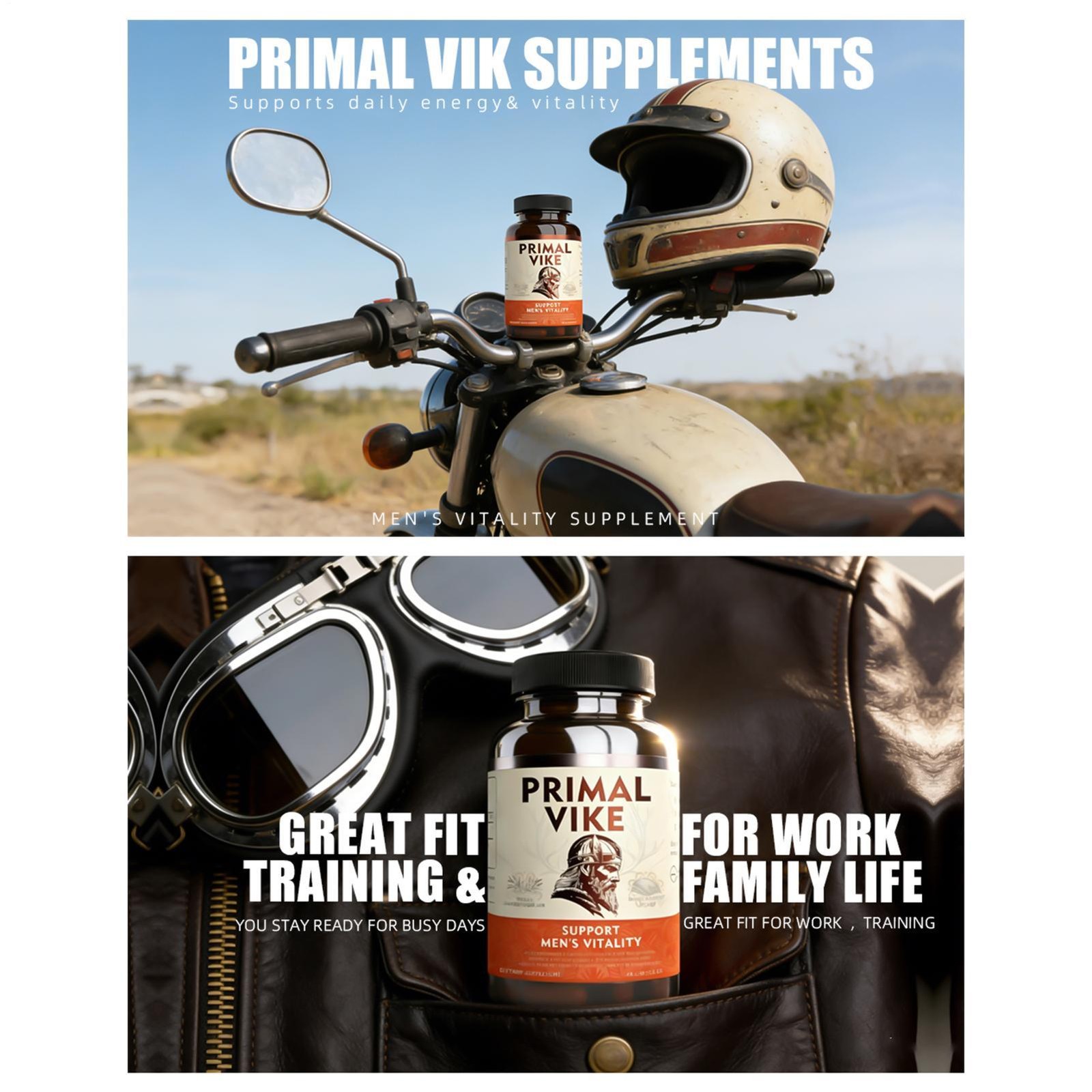 Advanced PrimalVike Supplement Health Supplements 48 Caps