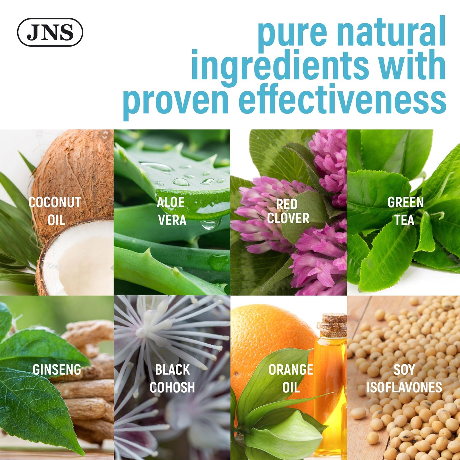 Joellyne Naturals Phytoestrogen Cream 3.4oz w/ Soy Isoflavones & Herbal Extracts