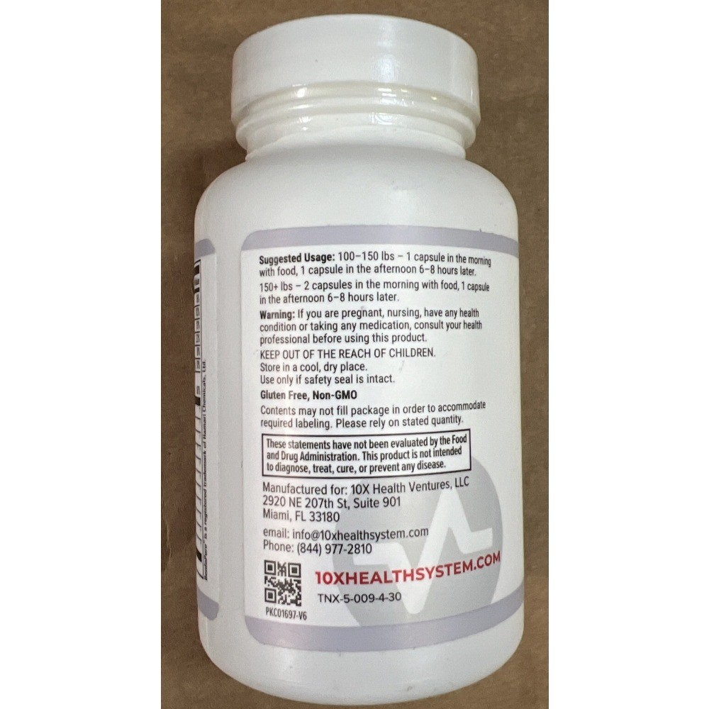 10X Health Optimize Methylated Multivitamin – Complete Vitamins for Men & Women