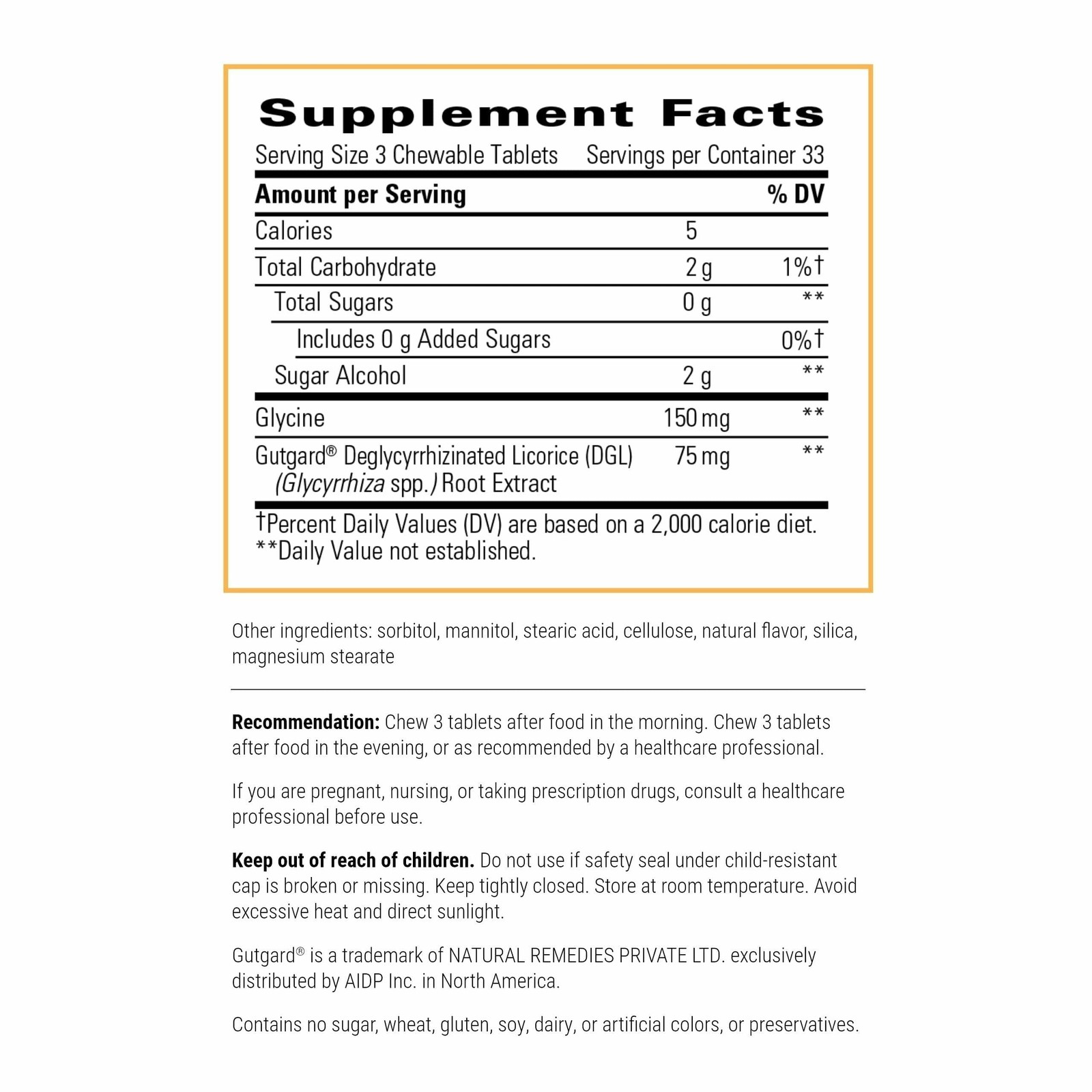 Integrative Therapeutics Rhizinate, Sugarless, 100-Count Standard Packaging