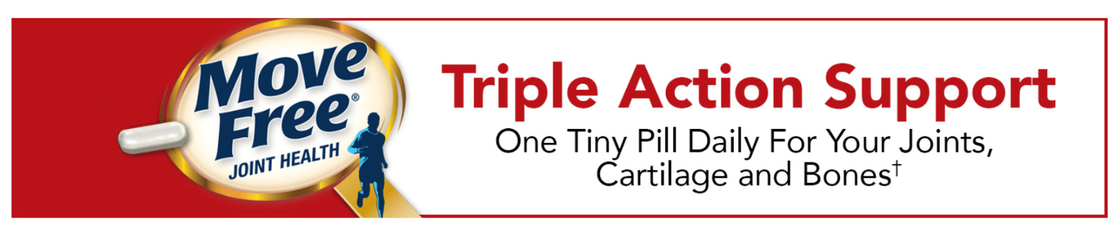 Schiff Move Free Ultra 3X Triple Action Joint Supplement, 75 Tablets NEW **